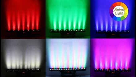 Led Bar 54*3w RGBW- световой прибор для аплайтинга