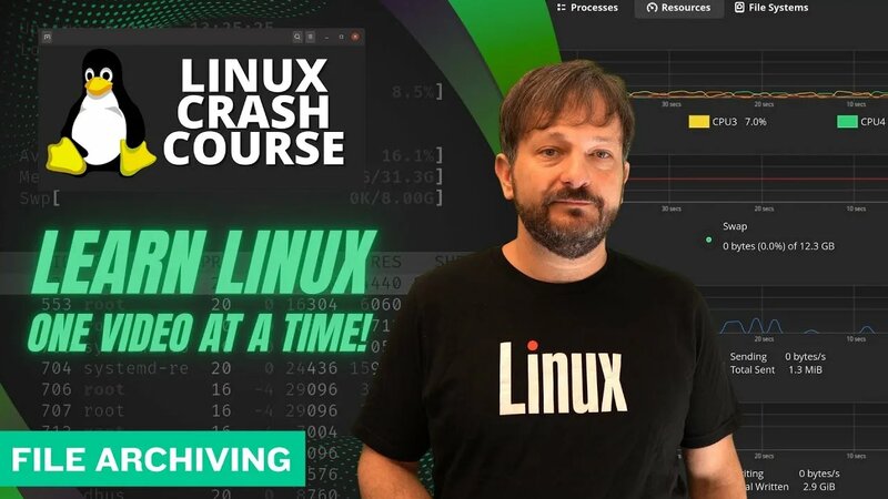 How to Archive Folders in Linux (tar and gzip tutorial) - Linux Crash ...