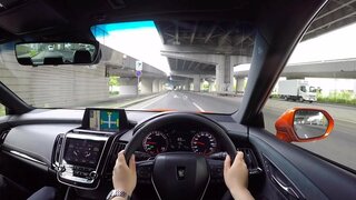 【Test Drive】 2018 New Toyota Crown Hybrid 2.5 RS Advance Four - POV City Drive