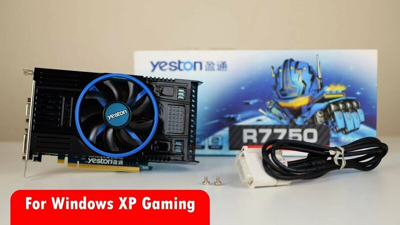 Yeston R7750 1GD5 AMD Radeon Graphics Card Review for Windows XP Retro ...