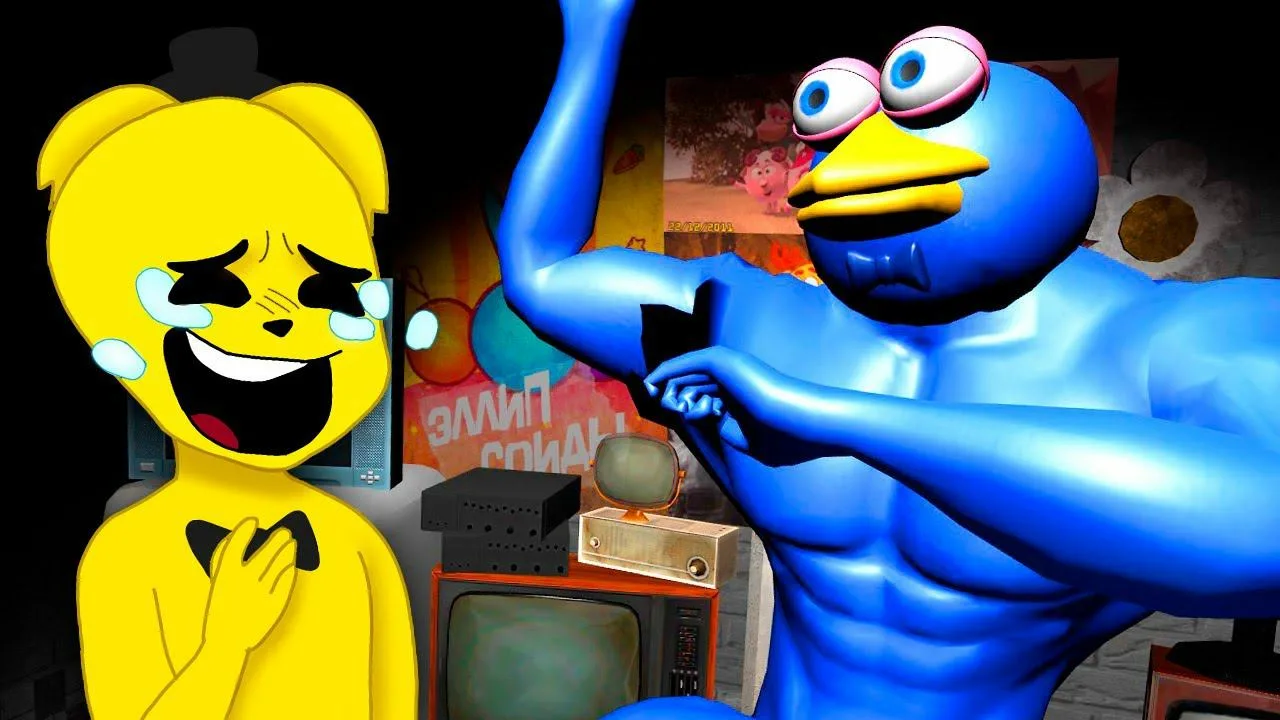 Все Секретные Скримеры Смешариков Пять Ночей со Сферами