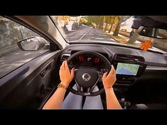 2024 KGM Tivoli 1,5 T-GDI (163hp) TEST Drive POV #subscribe #womandriver
