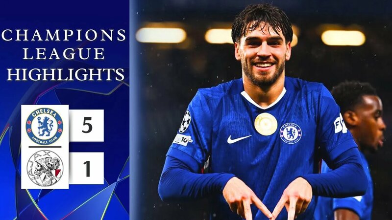Chelsea - Ajax | 5-1 | Highlights | Champions League 2025-26 | chelsea ...
