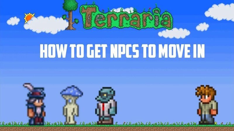 Terraria ios | How to get Npcs to move in your house (Full tutorial ...