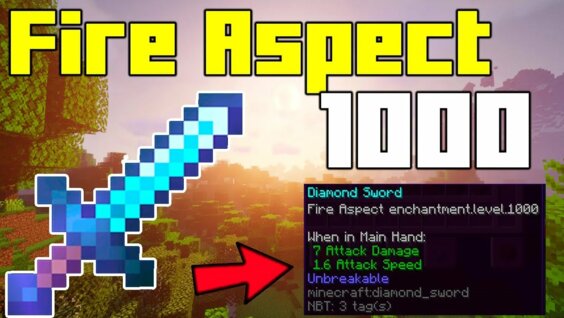 How To Get A Fire Aspect 1,000 Sword in Minecraft 1.16.5 (2023) - EroFound