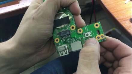 Замена разъема питания на ноутбуке Asus K42J