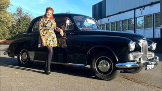Humber Hawk Mk V - a rare 50s British classic car!  (Hawk mk 5)