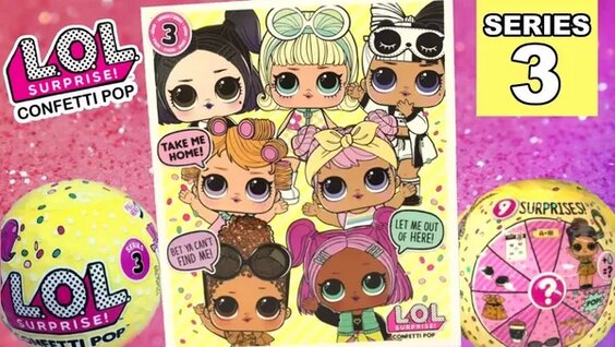 Lol surprise confetti pop wave cheap 2 checklist