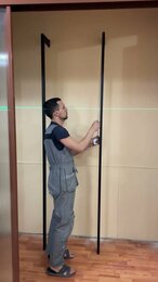 Процесс создания практичной гардеробной за 60 сек.