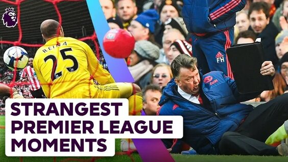 Самые странные и смешные моменты Премьер Лиги — Видео от GOAL по Английски