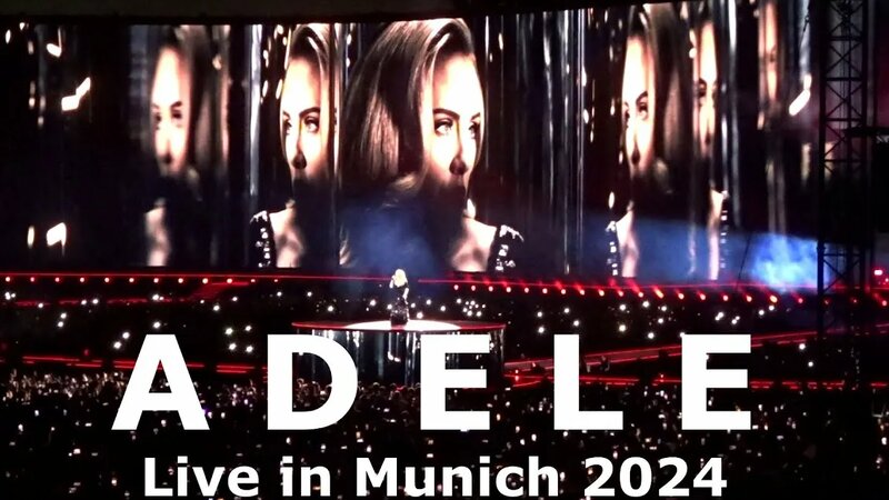 Adele - 10 Full Songs - Adele Live In Munich 10.08.2024 - Messe München ...