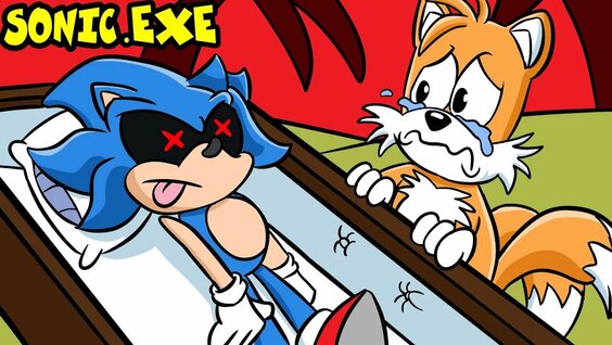 Dark Super Sonic V.S. Sonic.EXE - The Race [Animation] ソニック v