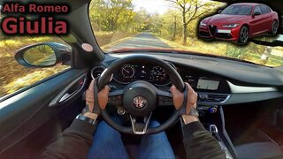 2023 Alfa Romeo Giulia Veloce 2,0 Turbo Q4 (facelift) | POV test drive