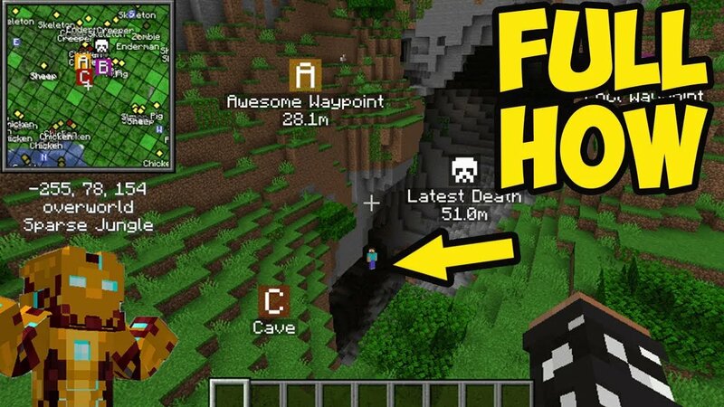 Minecraft Xaero's Minimap 1.21.10 Waypoints (EASY) - Yandex Video ...