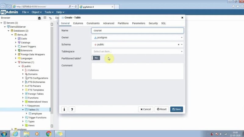 How to Create table, insert and select operations on table in ...