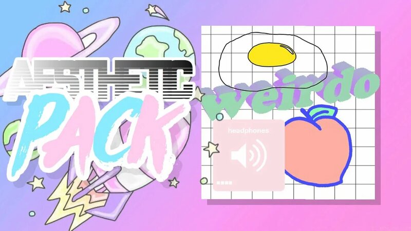 Tumblr & aesthetic editing pack