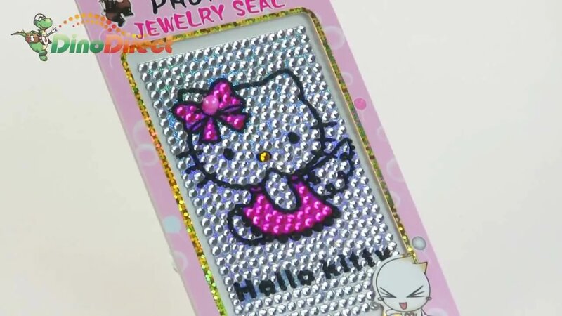 Cute DIY Hello Kitty Pattern Rhinestone Sticker - dinodirect