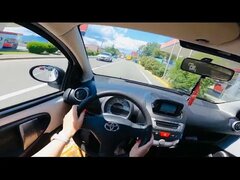 2014 Toyota AYGO 1,0 VVT-i COOL (51kW ) TEST Drive (POV) #toyota #aygo #subscribe