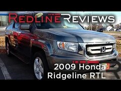 2009 Honda Ridgeline RTL Review, Walkaround, Exhaust, Test Drive
