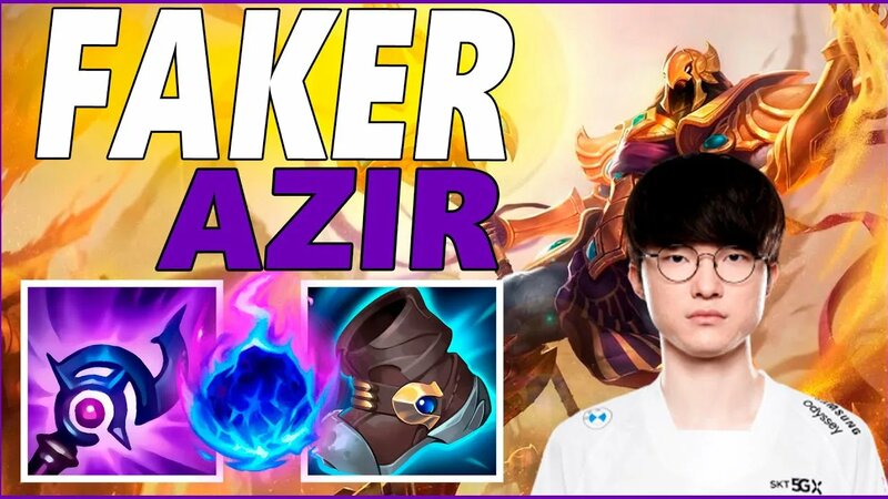Faker AZIR MID gameplay season 12 league of legends - Смотреть онлайн в ...
