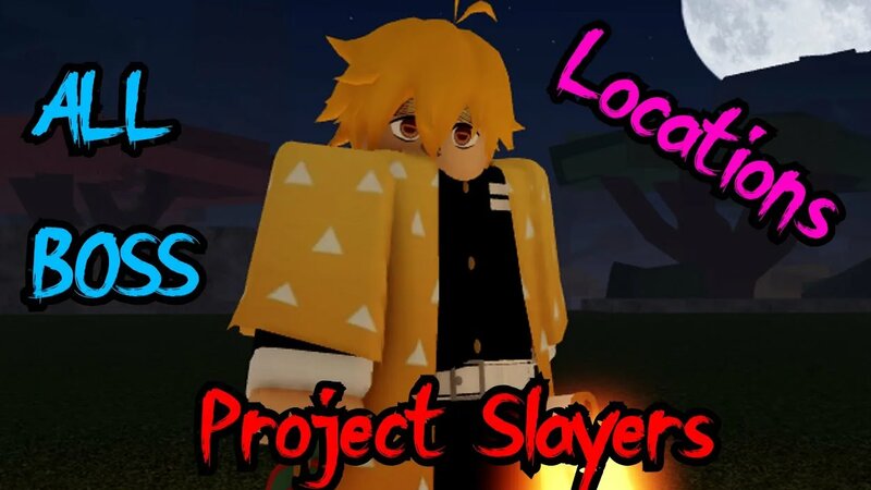 All Boss Locations! [Project Slayers] - Yandex Video aramada çevrimiçi izle