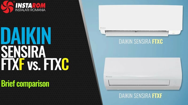Daikin Sensira FTXF vs FTXC Inverter air conditioners | Brief ...
