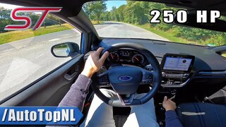 FORD Fiesta ST 250hp MK8 Milltek Exhaust *LOUD* POV Test Drive by AutoTopNL