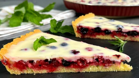Пеку лет 100! Этот Пирог бесподобен ! Пирог с ягодами вкуснее торта! Простой рецепт ,...