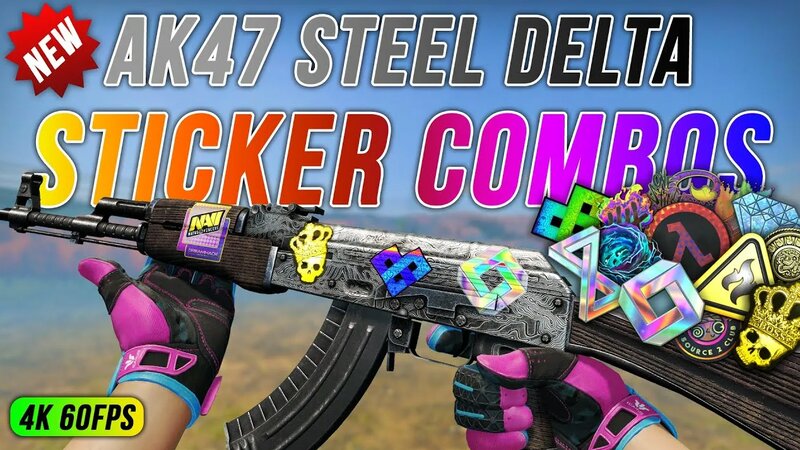 AK-47 Steel Delta Sticker Combos - AK47 Steel Delta Best Stickers CS:GO ...