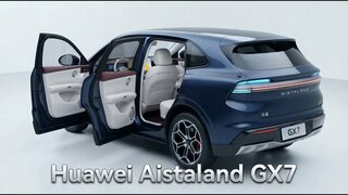 Выглядит как Porsche, но это Huawei!  Aistaland GX7: 748 сил, кровать и кинотеатр