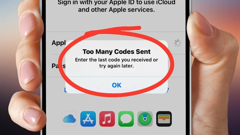 How to Fix 'Too Many Codes Sent' Error on Apple ID – iPhone - Yandex ...
