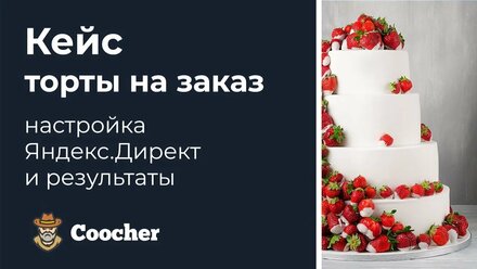 Кейс Яндекс Директ для кондитерской: торты на заказ