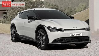 Новый Электромобиль Kia EV6 (2021).  Подробности и характеристики.  Версия GT.