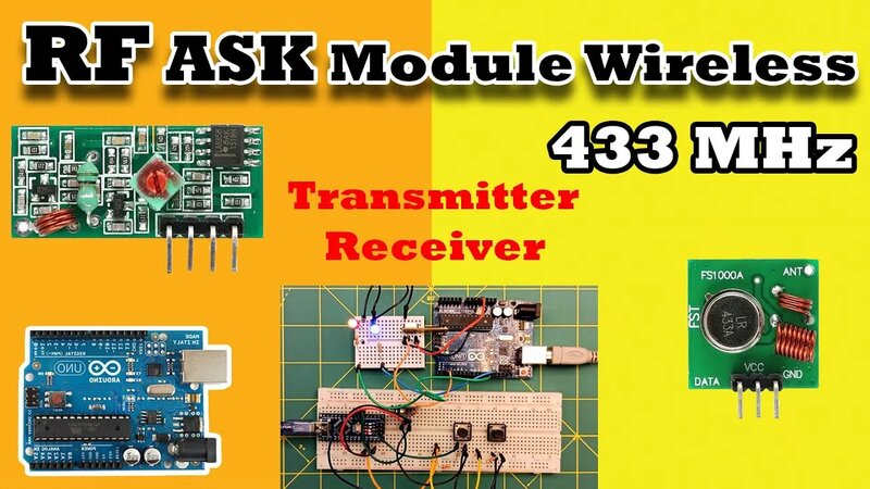 How 433 MHz RF Module Works & Interfacing with Arduino | RF ASK ...