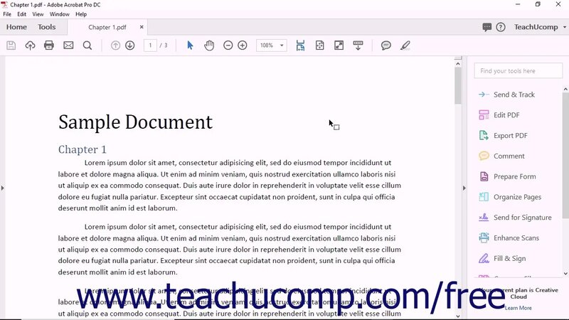 Acrobat Pro DC Introduction to Adobe Acrobat Pro & PDFs- Adobe Acrobat ...