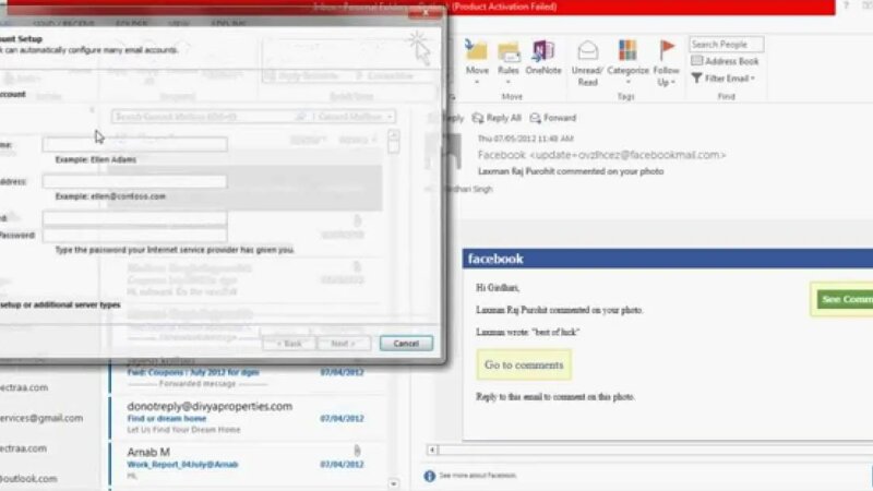 how to Configure outlook for you personalize domain mails at Hotmail ...