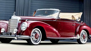 W188 Mercedes-Benz 300 S Cabriolet A vintage grand convertible, 1952