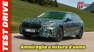 New skoda superb 2023 - first test drive