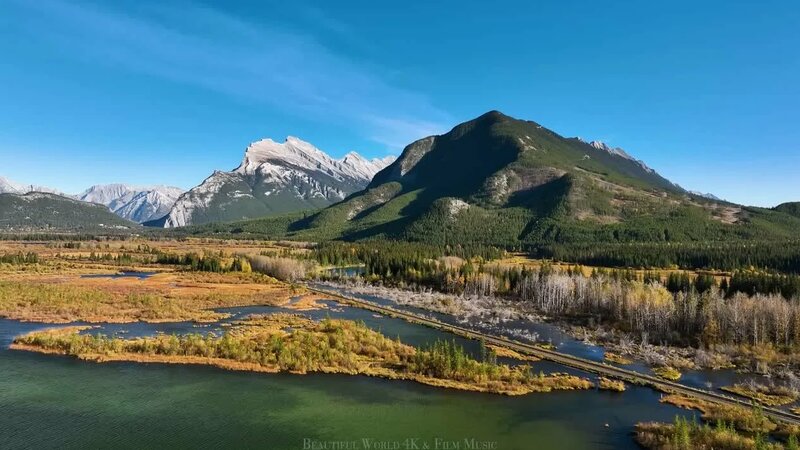 Explore Banff National Park in 4K UHD _ Scenic Relaxation Nature Video ...