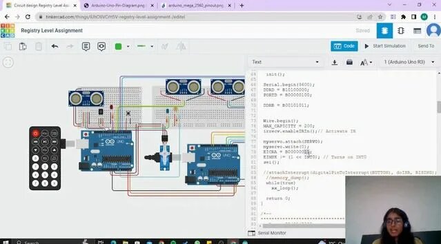 Arduino Projects | Tinkercad Circuit: Smart Bin - Смотреть онлайн в ...
