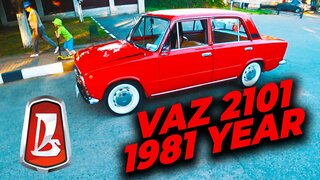 Lada vaz 2101 POV test drive autobahn