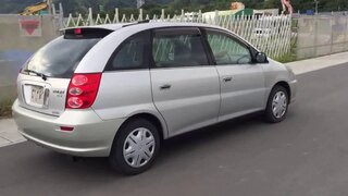 Видео-тест автомобиля Toyota Nadia (серебро, Sxn10-0009888, 3S-FSE, 1998г)