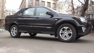 SsangYong Action Sports: бороздим город пикапом