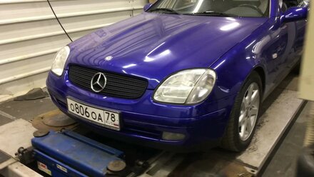Mercedes SLK r170. Состояние нового автомобиля 98 года.