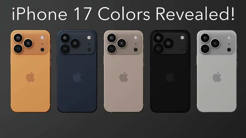 iPhone 17 and iPhone 17 Pro Colors Revealed! - Смотреть онлайн в поиске ...