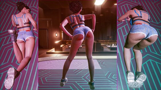 Panam in the twerk dance (big ass) 