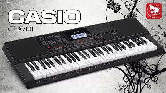Домашний синтезатор Casio CT-X700 — Видео от POP-Music - магазин музыкальных инструментов