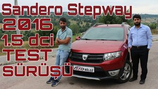 Dacia Sandero Stepway Test Sürüşü 2016 1.5 dci 90 hp | Oto Bilgi