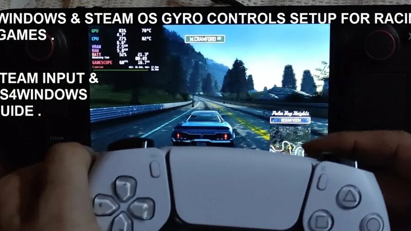 Windows & Steam OS Gyro Controls Setup for Racing Games | Steam Input ...