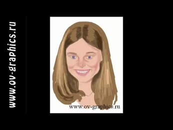 Бысторый рисунок портрета